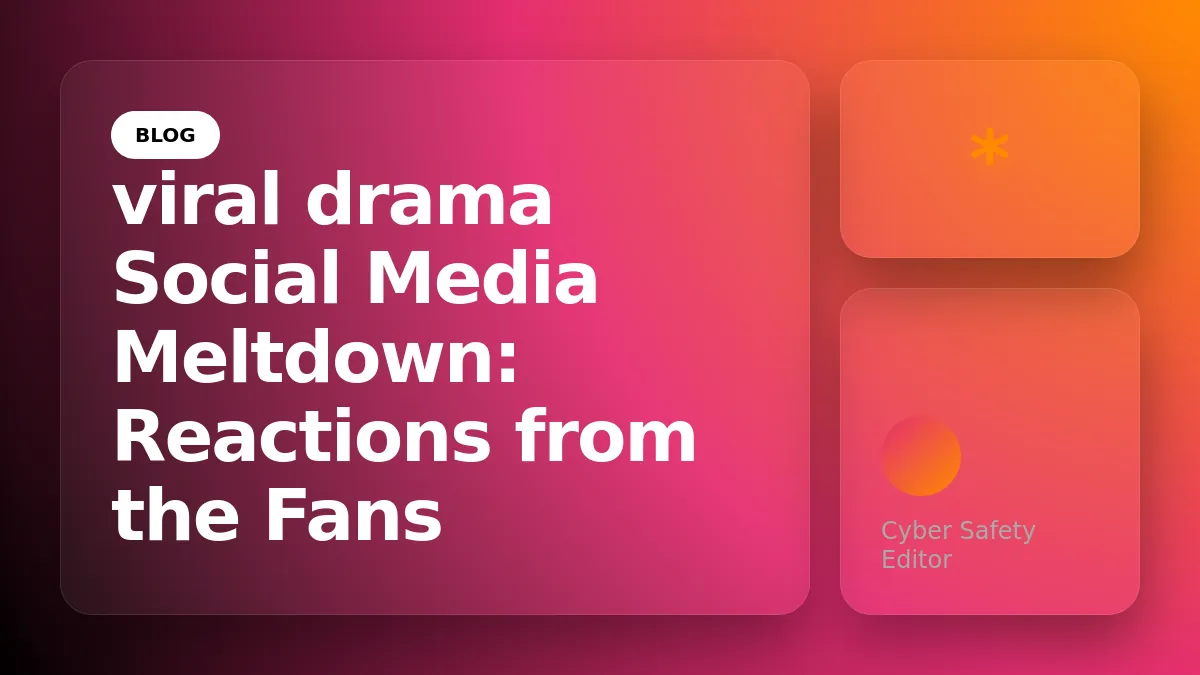 Social Media Meltdown: Reactions from the Fans